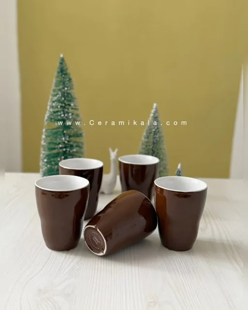 ماگ قهوه ای